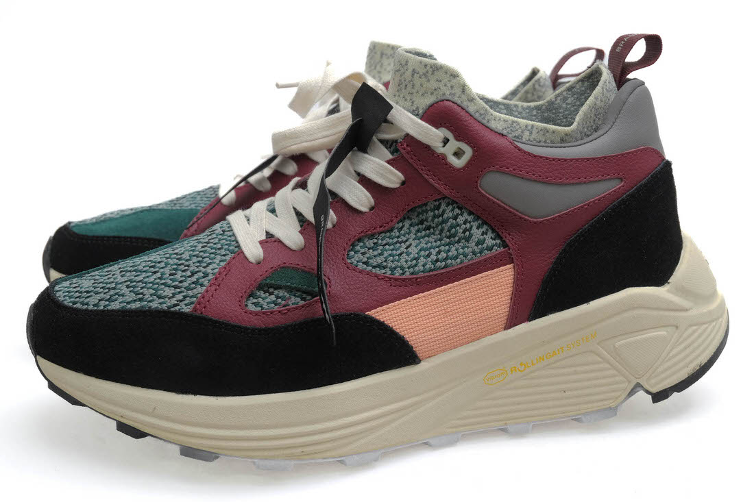 BRANDBLACK KWA-38520 The AURA / �֥��ɥ֥�å� MAISON KITSUNE �᥾�� ���ĥ� ����ܥ�ǥ� Vibram������ ���꡼�� �� �������åȥ��ˡ����� ���