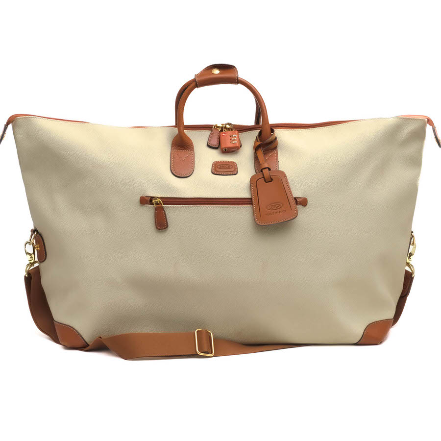 BRIC'S BBJ20203 Firenze Travel bag �ե����ĥ� / �֥�å��� PVC�����ƥåɥ����Х� �ȥ������ʥ쥶�� ���� ���� 2WAY ���������Хå� ���եۥ磻�� �� �ܥ��ȥ�Хå� ���