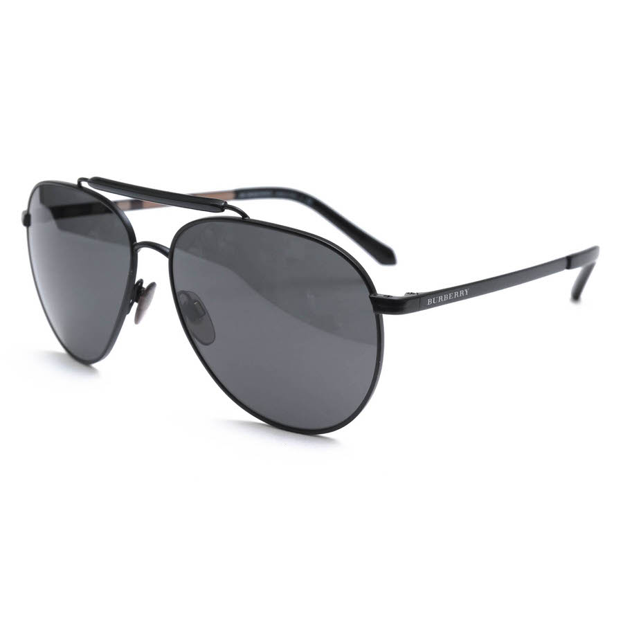 BURBERRY BE3097 1007/5V Black Aviator Sunglasses / �С��Х꡼ ���ӥ�������  �֥�å� �� ���󥰥饹 ���
