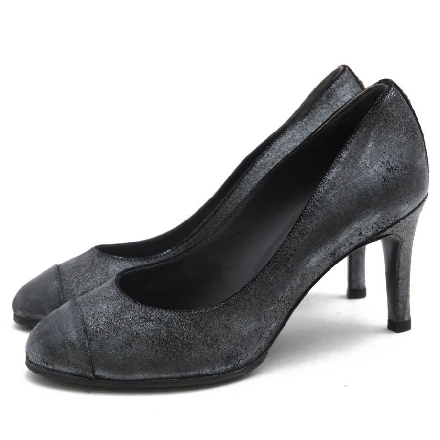 CHANEL G28406 / シャネル ココマーク レースアップブーツ 牛革 カーフ