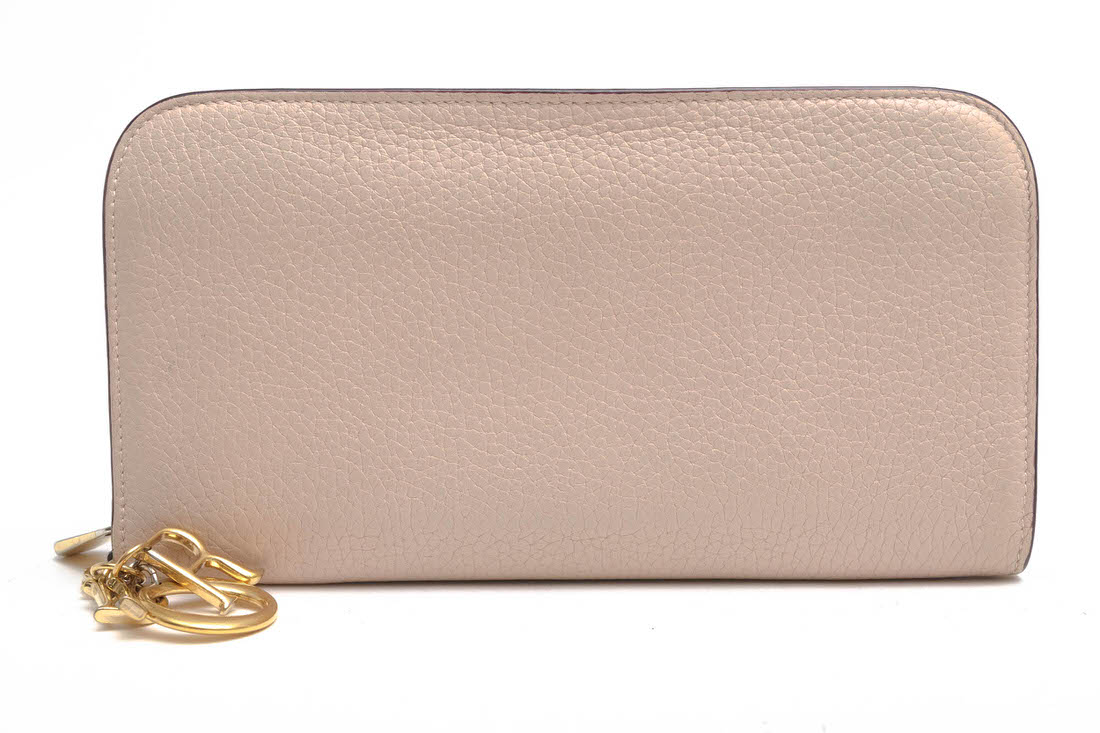 Christian Dior S02710TRL Diorissimo Voyageur Zip Long Wallet ǥå / ꥹǥ ȥ쥶  줢 ܳ 󥯥쥶 饦ɥå 饦ɥեʡ ١ Ĺ ǥ