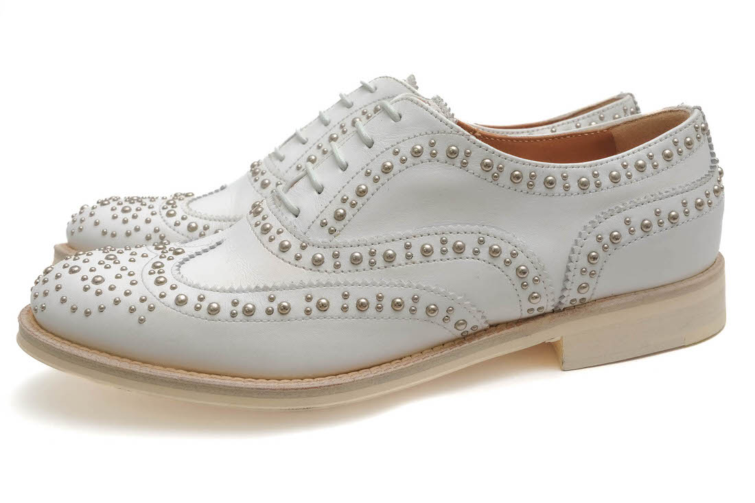 Church's 8763/01 BURWOOD MET 2 WHITE PRESTIGE CALF �С����å� / ���㡼�� ����ꥪ�� ���� ������ �����󥰥��å� ���� �����å� �ۥ磻�� �� �ӥ��ͥ����塼�� ��ǥ�����