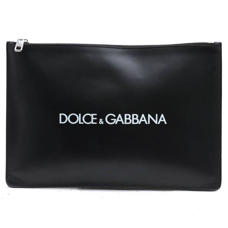 DOLCE��GABBANA BP2182 AA062 NECESSAIRE PIATTO VIT ISLAND ST+VIT.ISLAND / �ɥ륬�� �����ץ��� �����ե����� ���� ��˥��å��� �˽����� �֥�å� �� ������ɥХå�/����å��Хå� ���