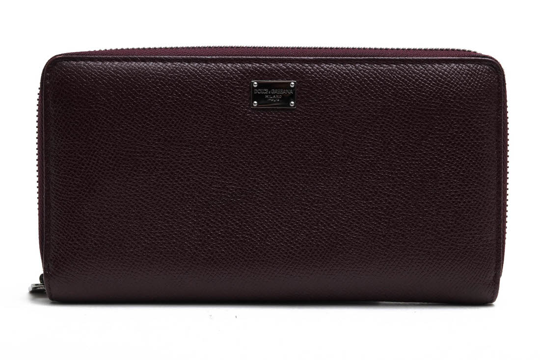 DOLCE��GABBANA BP1672 B3432 PORTAFOGLIO VITELLO STAMPA DAUPHINE / �ɥ륬�� ���쥤�󷿲������� �ܥ�ɡ� �С�����ǥ� �������줢�� �饦��ɥ��å� �饦��ɥե����ʡ� ��åɥ֥饦�� ���� Ĺ���� ���