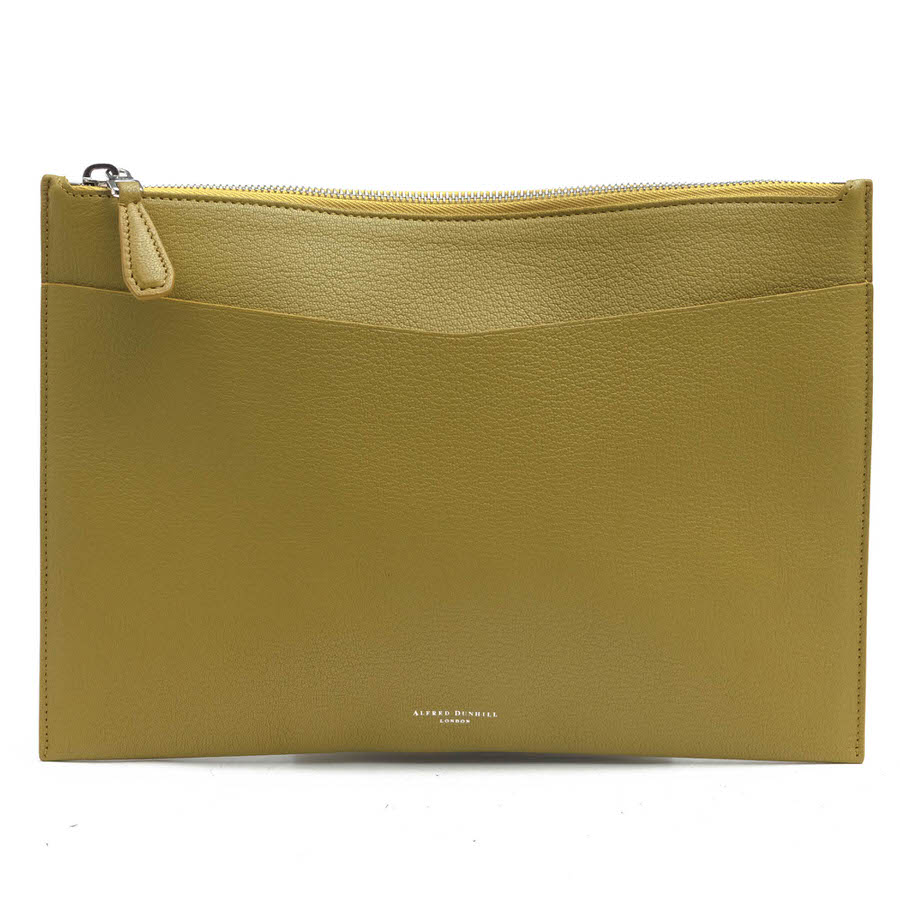 Dunhill Duke Fine Leather Zip Pouch �ǥ塼�� / ����ҥ� �ɥ�����ȥ����� ���ӳ� �����ȥ����� ���ܳ� �����󥯥쥶�� ����¾ ������ɥХå�/����å��Хå� ���