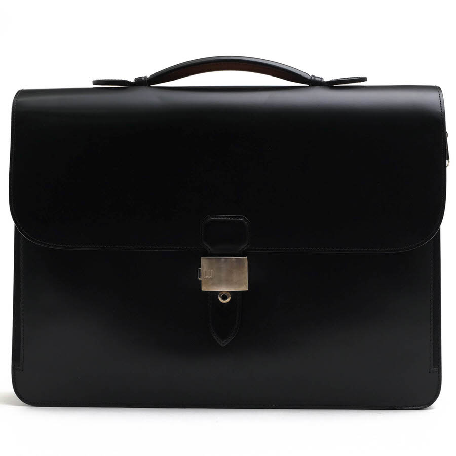 Dunhill Confidential Briefcase ����ե��ǥ󥷥�� / ����ҥ� �ե�å׼� ���� ������ �֥�å� �� �ӥ��ͥ��Хå� ���