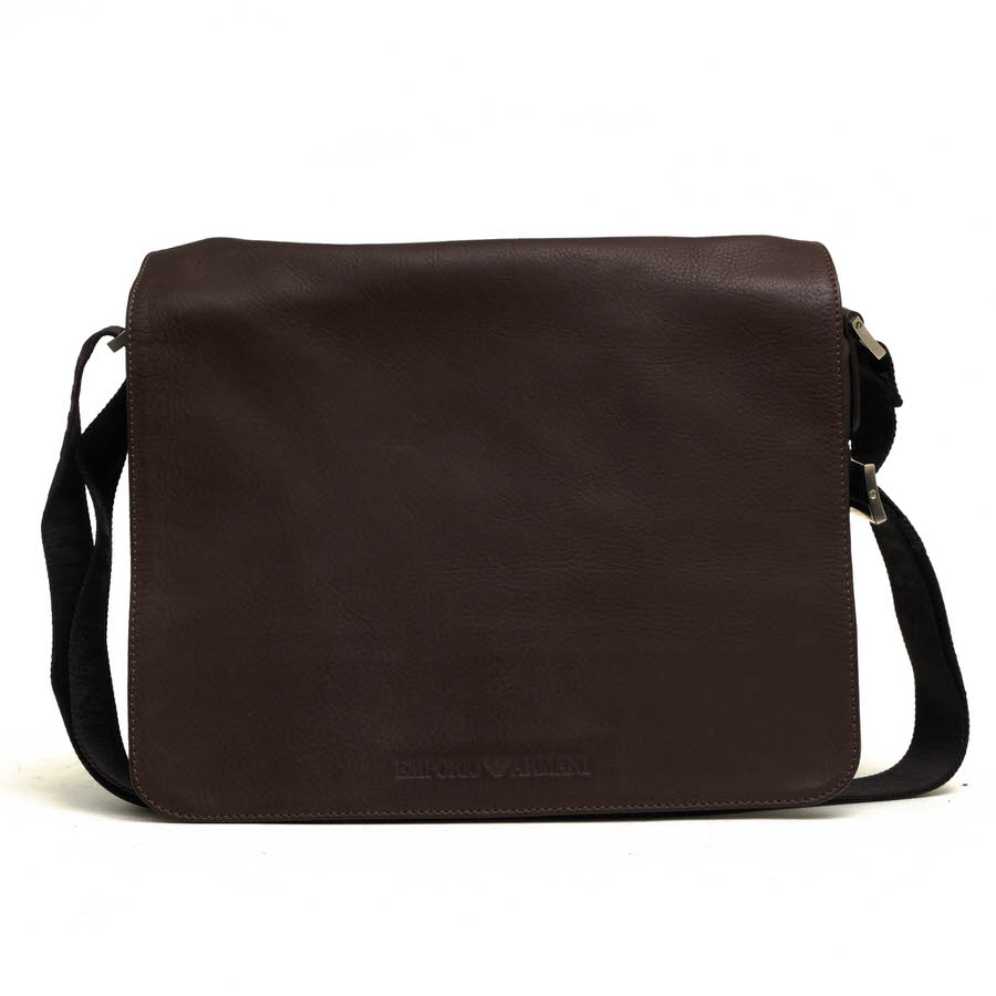 EMPORIO ARMANI / ����ޡ��� �ե�å׼� ���� ��å��󥸥㡼�Хå� ���ܳ� �����󥯥쥶�� �������֥饦�� �Ǥ��� ���������Хå� ���