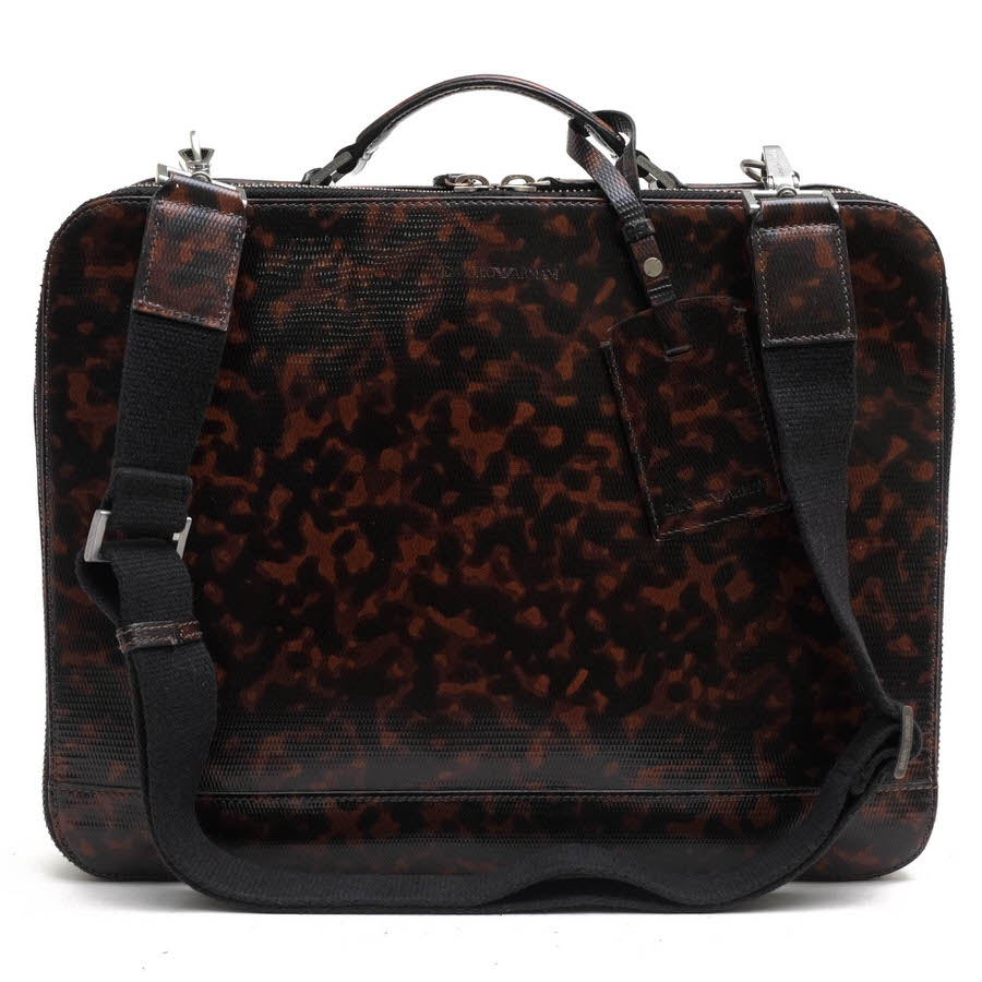 EMPORIO ARMANI YH396 YEMI45 / ����ޡ��� �쥪�ѡ��� ���� ������ 2WAY ���������Хå� �������֥饦�� �Ǥ��� �ӥ��ͥ��Хå� ���