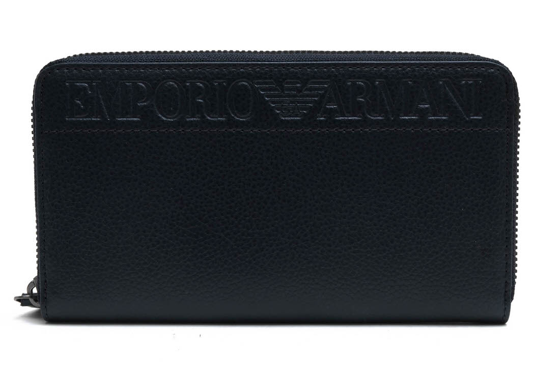EMPORIO ARMANI YEME49 YG89J PORTA YEN PVC LETTERING+PU LIS WALLET / ����ޡ��� ����������� ������� �������줢�� ���ܳ� �����󥯥쥶�� �饦��ɥ��å� �饦��ɥե����ʡ� �ͥ��ӡ� �� Ĺ���� ���