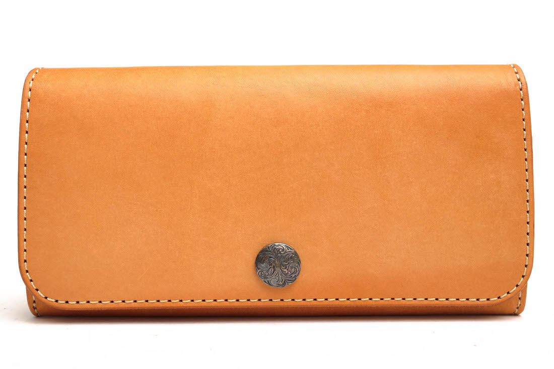 FUNNY / ファニー 馬革 コードバン 小銭入れあり 二つ折り ブラック 黒