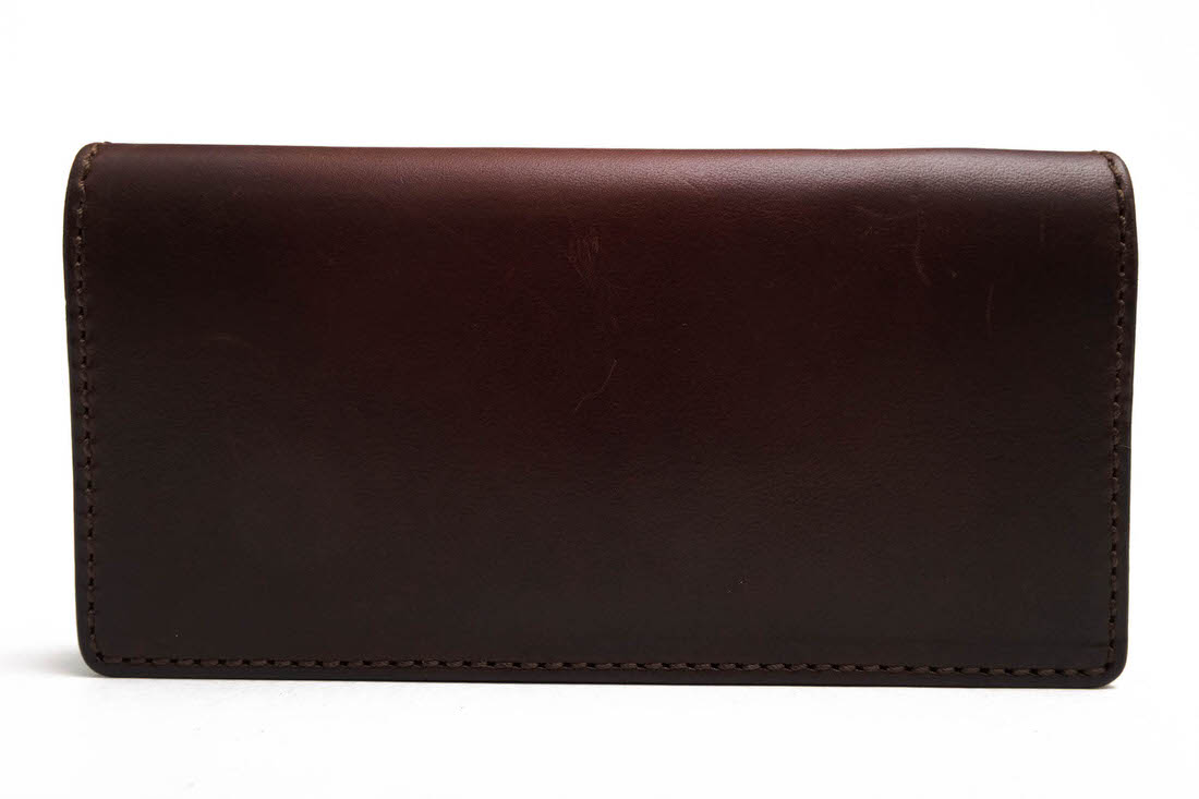 FUNNY WALLET jr.BRIDLE HAND DYE OSCURO ����˥� �֥饤�ɥ� �ϥ�ɥ��� ���������� / �ե��ˡ� �ܤ������� �ƹ񥿥�ʡ� �֥饤�ɥ�쥶�� ���� �������줢�� �������֥饦�� �Ǥ��� Ĺ���� ���