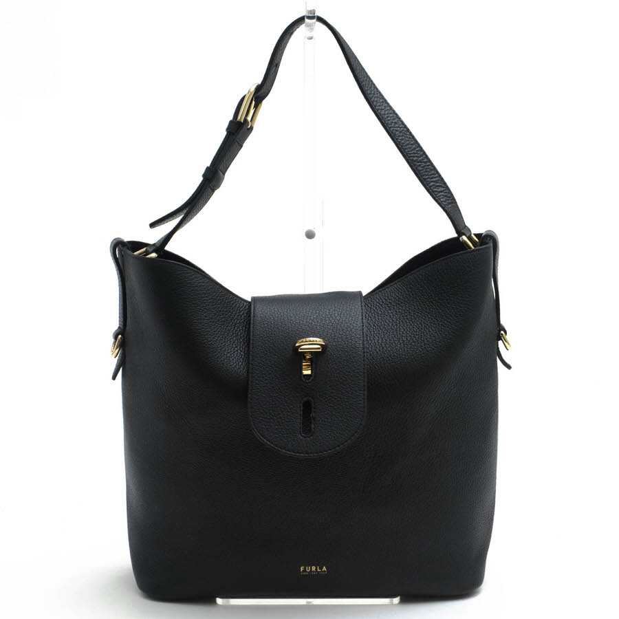 FURLA BZO4FUA HSF000 NET M HOBO / �ե�� �ۡ��ܡ��Хå� ���쥤��쥶�� ���׷����� ���ܳ� �����󥯥쥶�� ���ݤ� ��󥷥������Хå� �֥�å� �� �ȡ��ȥХå� ��ǥ�����