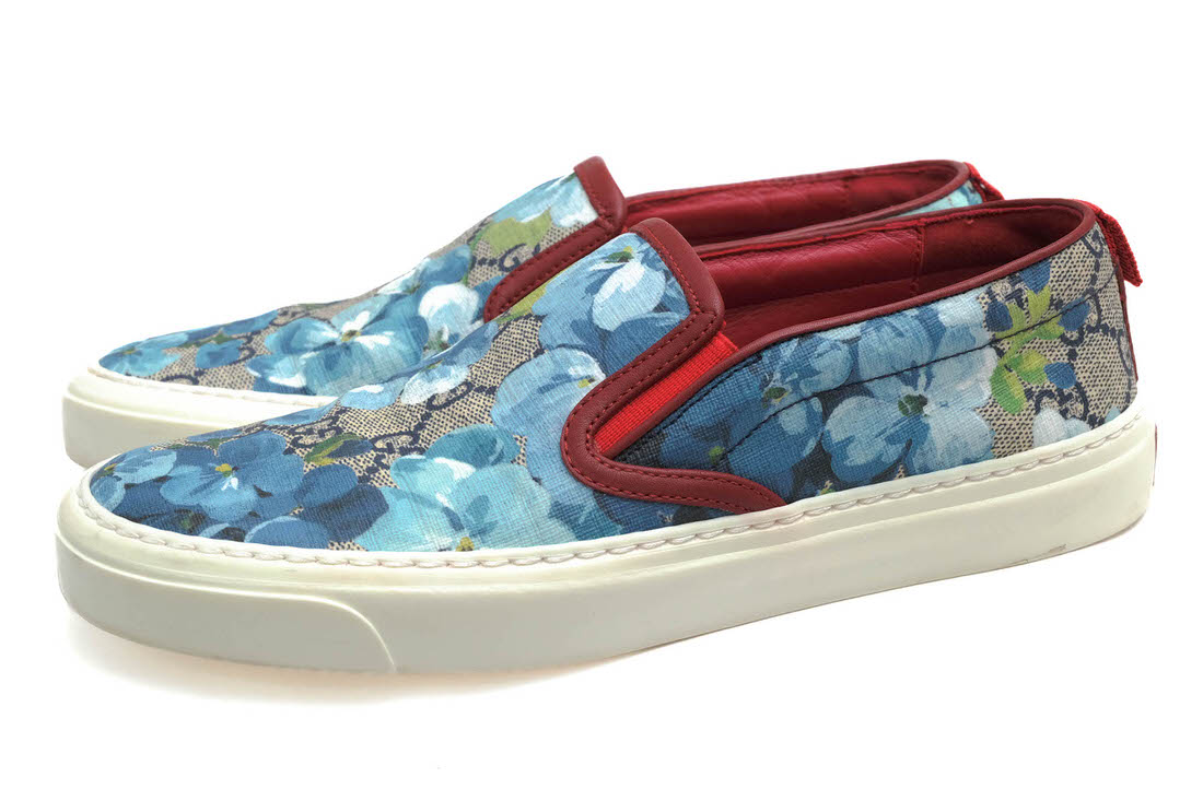 GUCCI 546150 GG Blooms Print Slip-on Sneaker / å åݥ GGץ꡼ 饤ȥ֥롼 忧 åȥˡ ǥ