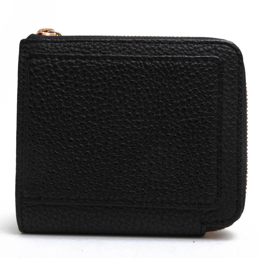 ITTI ITTI-WLT-001 CRISTY VERY COMPACT WLT / ���å� ����ѥ��ȥ�����å� German Shrunken Calf �ȥڥ�󥬡��ҥ��㡼�ޥ󥷥��󥱥󥫡��� ���� �������줢�� ���ܳ� �����󥯥쥶�� ��˥��å��� �˽����� �֥�å� �� ���� ���