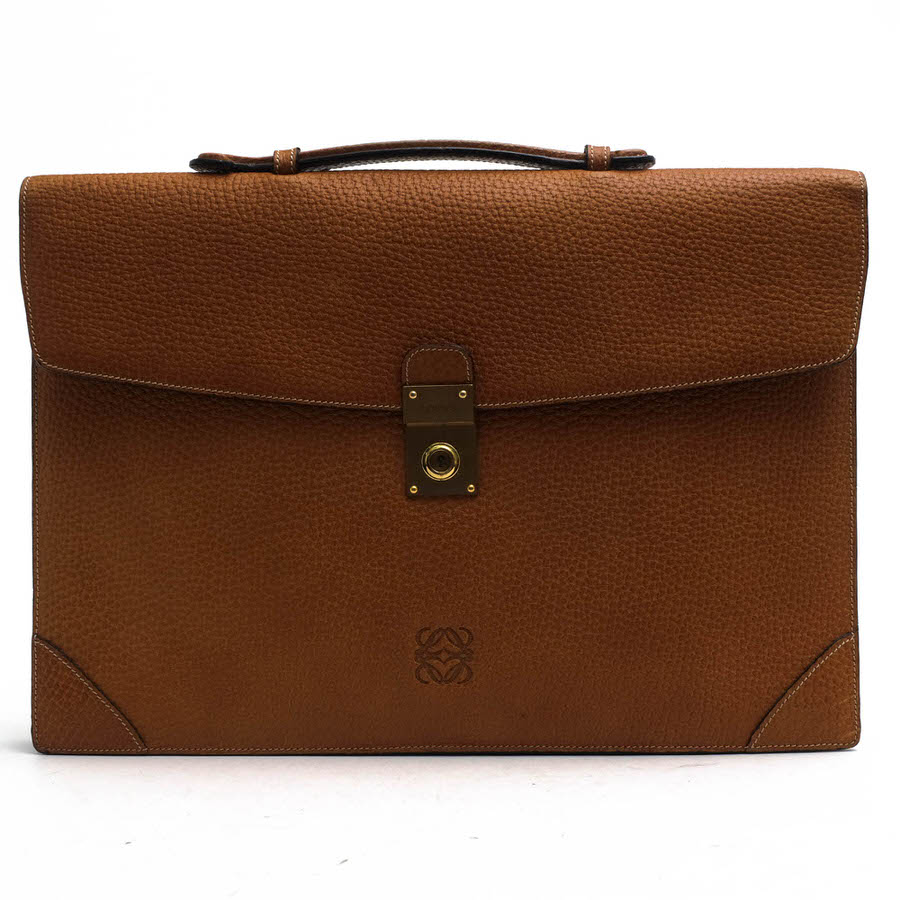 LOEWE ビジネスバッグ 2way アナグラム A4収納 レザー スペイン製 楽天市場】ロエベ アナグラム（ビジネスバッグ・ブリーフケース
