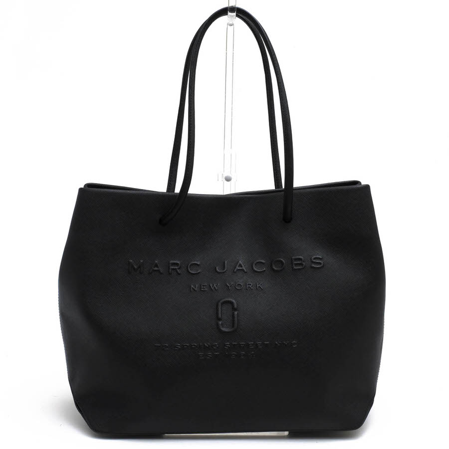 MARC JACOBS M0015766 The Logo Shopper East-West Tote / �ޡ������������֥� A4��������Ǽ�� ���� ������ ���ݤ� ��󥷥������Хå� �֥�å� �� �ȡ��ȥХå� ��ǥ�����