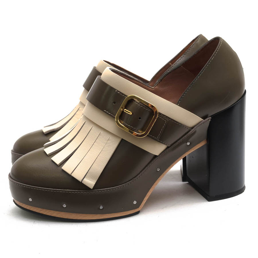 MARNI MOMSW04G10 LV588 Z1928 MOCASSINO / ޥ ȥ   ⥫ ϥҡ ֥饦  ѥץ ǥ