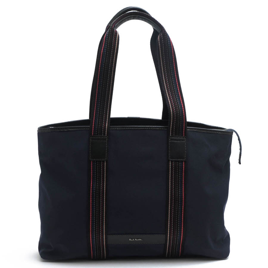 Paul Smith R593N SIGNATURE WEBBING TOTE BAG �����ͥ��㡼�����ӥ� / �ݡ��륹�ߥ� �ޥ�����ȥ饤�� ���ݤ� ��󥷥������Хå� �ͥ��ӡ� �� �ȡ��ȥХå� ���