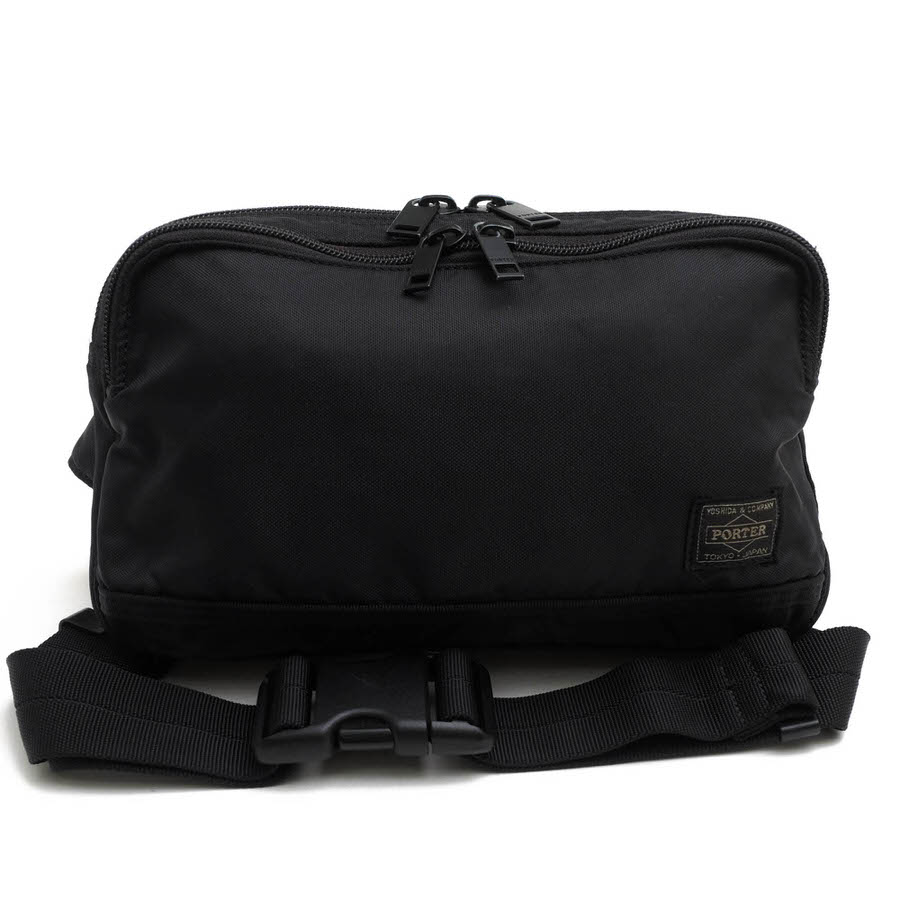PORTER 689-05942 FLASH WAIST BAG �ե�å��� / �ݡ����� ���ĥ��Х� �ʥ����󥪥å��� �ƥե��� �ܥǥ��Хå� ���� �֥�å� �� �������ȥХå� ���