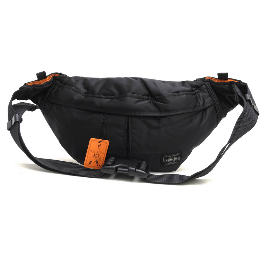 PORTER 622-66629 TANKER WAIST BAG S ���󥫡� / �ݡ����� ���ĥ��Х� �ʥ�����ĥ��� �ݥꥨ���ƥ��ʥܥ�ǥ��󥰲ù� �ܥǥ��Хå� MA-1 �ߥ꥿�꡼ �֥�å� �� �������ȥХå� ���