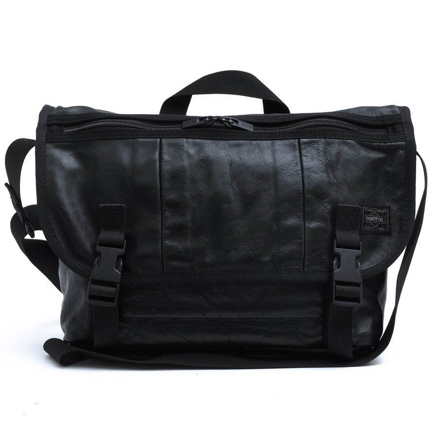 PORTER 023-03759 ALOOF MESSENGER BAG ���롼�� / �ݡ����� ���ĥ��Х� ������ �����͢���� ���������䤷 ���� ��å��󥸥㡼�Хå� ���ܳ� �����󥯥쥶�� �֥�å� �� ���������Хå� ���