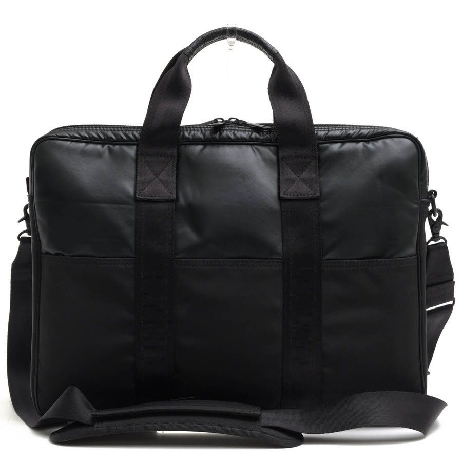 PORTER 381-05357 GRIPPER BRIEFCASE ����åѡ� / �ݡ����� ���ĥ��Х� �ɿ� ���쥿��ܥ�ǥ��󥰲ù� PVC�ù� 2WAY ���������Хå� �֥�å� �� �ӥ��ͥ��Хå� ���
