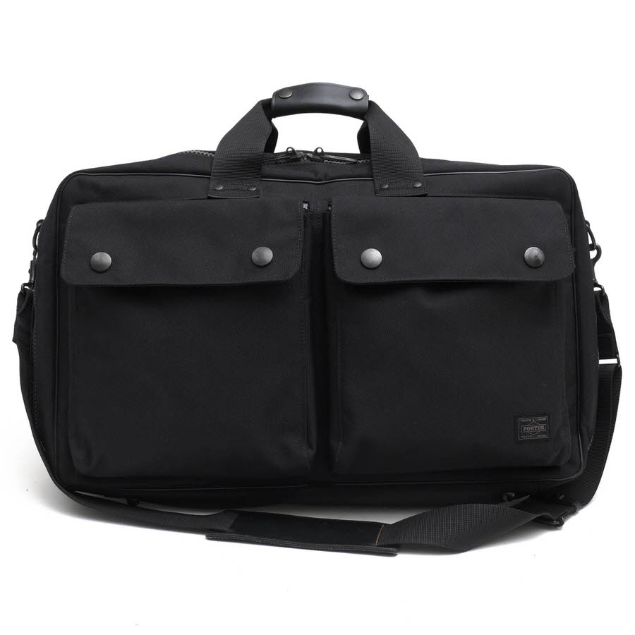 PORTER 512-09418 ANGLE 2WAY DUFFLE BAG ���󥰥� / �ݡ����� ���ĥ��Х� ���åե�Хå� �ʥ����󥪥å��� 2WAY ���������Хå� �֥�å� �� �ܥ��ȥ�Хå� ���