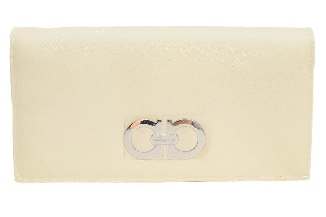 Salvatore Ferragamo JP-22-7698 MAGNOLIA PEBBLE CALF / �ե��饬�� ��������� ���� ������ �������줢�� ����ޤ� ���եۥ磻�� �� Ĺ���� ��ǥ�����