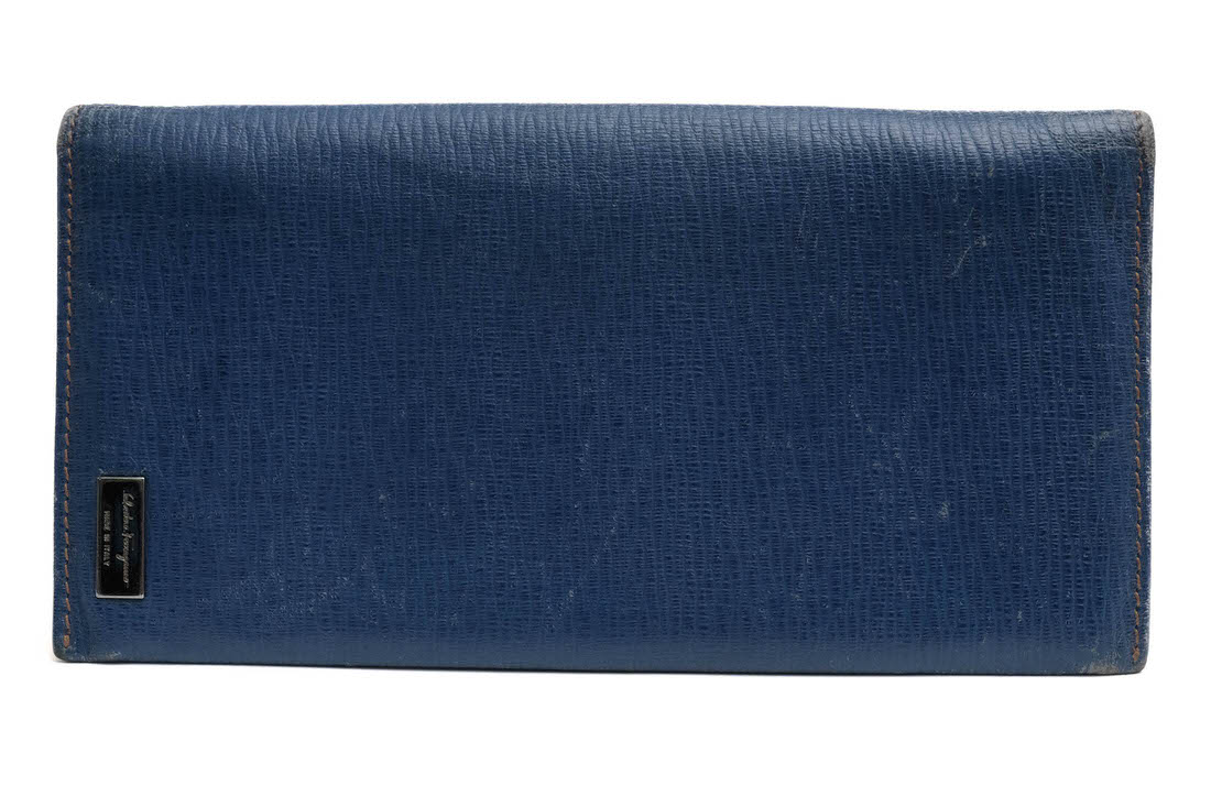 Salvatore Ferragamo 66 7073 WALLET REVIVAL BREAST SANS TAILLE / ե饬 쥤󷿲 ڥ֥륫  줢 ܳ 󥯥쥶  ͥӡ  Ĺ 