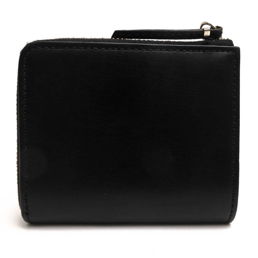 SLOW SO797JS BRIDLE LZIP SHORT MINI WALLET / ������ ����ѥ��ȥ�����å� �ȡ��ޥ������������󥺼ҥ֥饤�ɥ�쥶�� �������줢�� ����ޤ� L���ե����ʡ� �֥�å� �� ���� ���