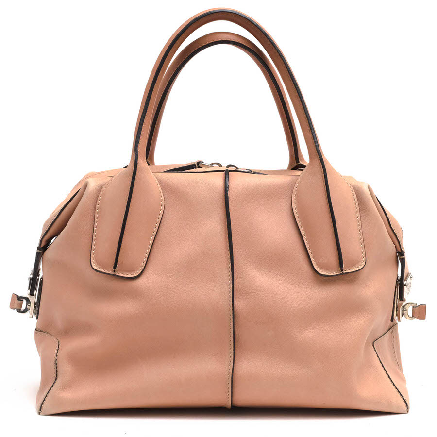 TOD'S D-Styling Small Leather Satchel �ǥ������������ / �ȥå� ���å�����Хå� ���� ������ �ԥ󥯥١����� ���� �ߥ˥ܥ��ȥ� �١����� �ȡ��ȥХå� ��ǥ�����
