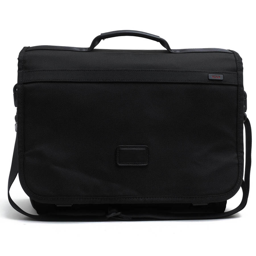 TUMI 26192DH Expandable Computer Flap Brief / �ȥ��� A4��������Ǽ�� �Хꥹ�ƥ��å��ʥ����� �ʥѥ쥶�� ���� �Ρ���PC��Ǽ�� ��å��󥸥㡼�Хå� �֥�å� �� ���������Хå� ���