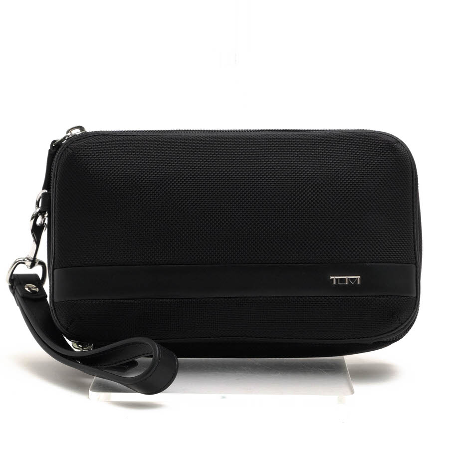 TUMI 01192294D2 ALPHA SLG Triple Zip Clutch / �ȥ��� �ݡ��� �Хꥹ�ƥ��å��ʥ����� �ʥѥ쥶�� ���� �֥�å� �� ������ɥХå�/����å��Хå� ���