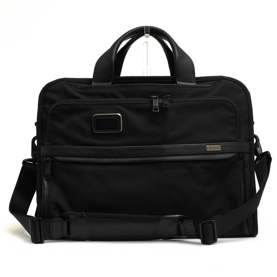 TUMI 2603108D3 Alpha 3 Organizer Portfolio Brief ����ե�3 �������ʥ��������ݡ��ȥե��ꥪ���֥꡼�� / �ȥ��� A4��������Ǽ�� FXT�Хꥹ�ƥ��å��ʥ����� ���� 2WAY ���������Хå� �֥�å� �� �ӥ��ͥ��Хå� ���
