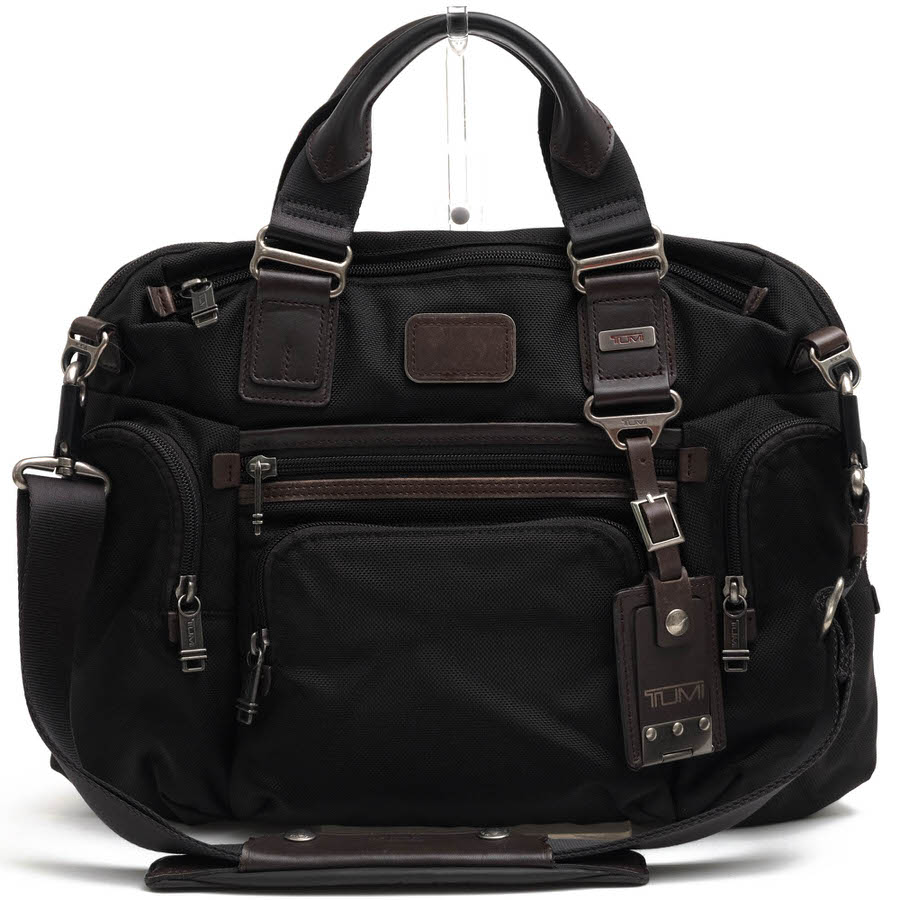 TUMI 22619HKH BROOKS SLIM BRIEF �֥�å��� ����� �֥꡼�� / �ȥ��� �ҥå��꡼ �Хꥹ�ƥ��å��ʥ����� �ʥѥ쥶�� ���� 2WAY ���������Хå� �Ρ���PC��Ǽ�� �֥�å� �� �ӥ��ͥ��Хå� ���