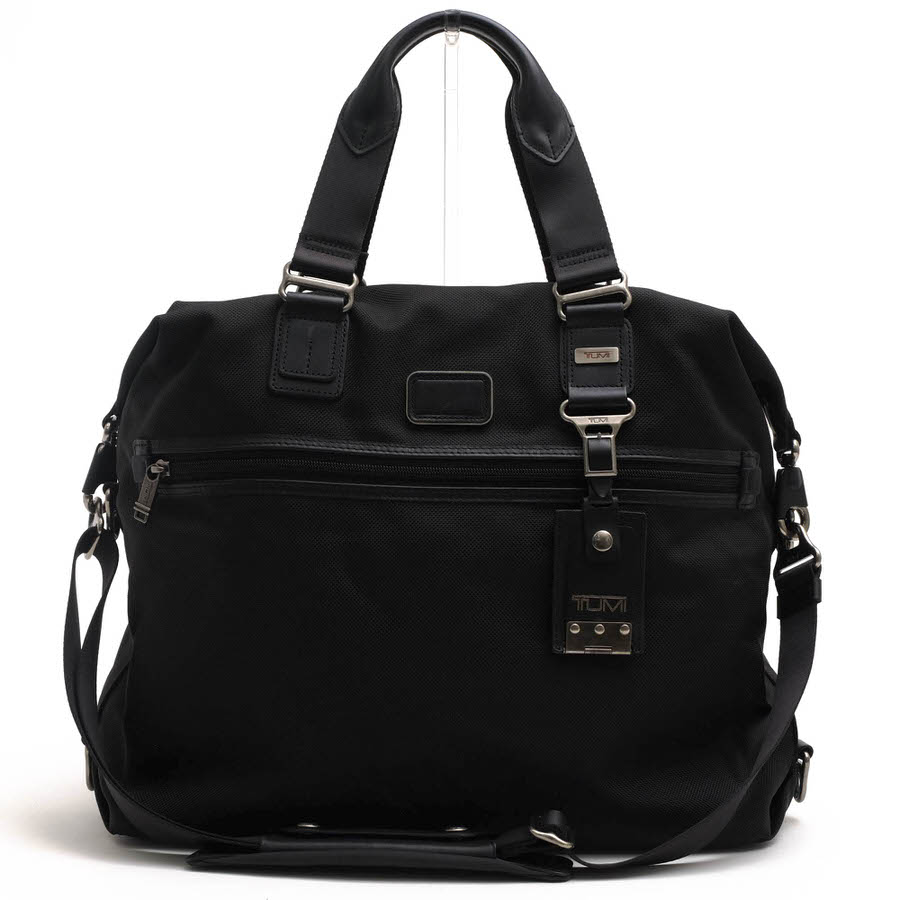 TUMI 22349DH ALPHA BRAVO Fallon Soft Tote / �ȥ��� FXT�Хꥹ�ƥ��å��ʥ����� �ʥѥ쥶�� 2WAY ���������Хå� �֥�å� �� �ܥ��ȥ�Хå� ���