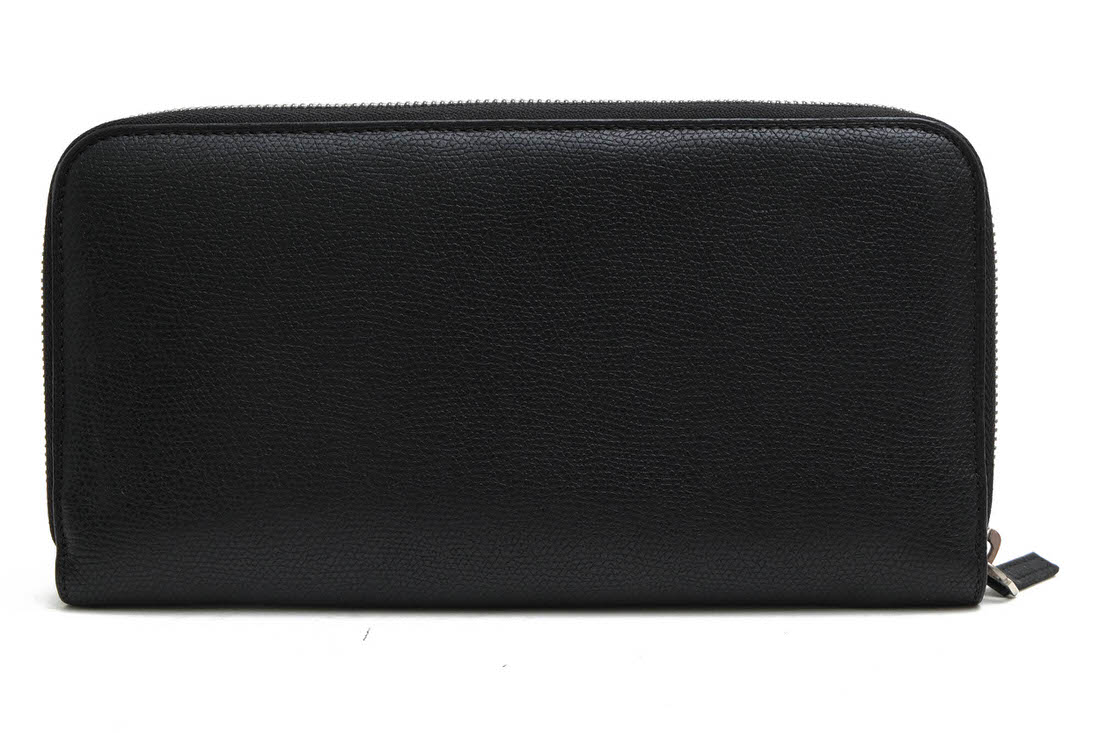 Valextra V9L21-028 Zip around 12 cc wallet ジップパース 12カード