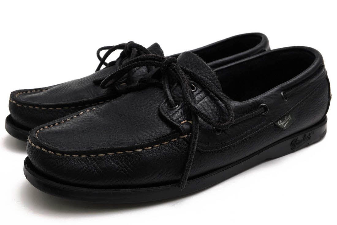 Paraboot BARTH FOUL NOIR �С��� / �ѥ�֡��� �ǥå����塼�����ѥ������MARINE�� �ե륰�쥤��쥶�� ���� �⥫���� ����åݥ� ���� �֥�å� �� �ǥå����塼�� ���