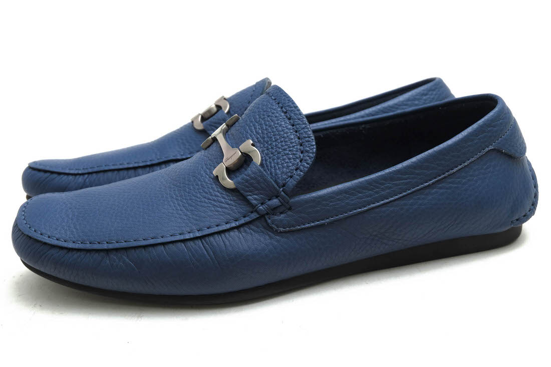 Salvatore Ferragamo ZM29859 / �ե��饬�� ��������˶�� �����ϥ��ɥ����� ���� ����åݥ� �⥫���� �֥롼 �� �ɥ饤�ӥ󥰥��塼�� ���