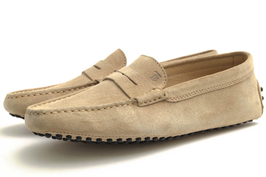 TOD'S / トッズ コインローファー型 牛革 カーフ モカシン