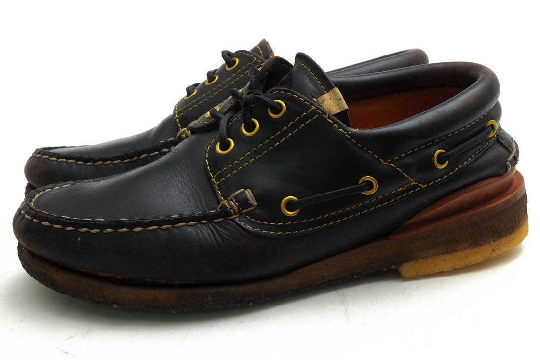 2274 visvim fbt レザー モカシンスニーカー ブラック US8 Visvim FBT Moccasin Sneaker | Uncrate