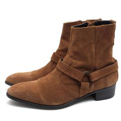 5351POUR LES HOMMES 023300062022 EXCLUSIVE RING BOOTS ��󥰥֡��� / 5351�ס��륪�� �ҡ���֡��� Jeda����� ���� �֥饦�� �� �����ɥ��åץ֡��� ���