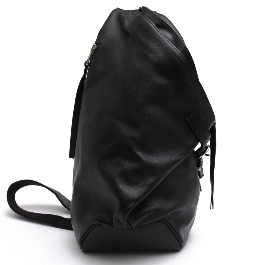 AKM MINI FOLD BAG / エイケイエム ラムレザー 子羊革 ボディバッグ 
