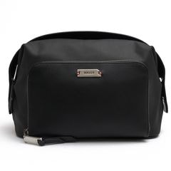 BALLY VEITT / �Х꡼ PVC�����ƥ��󥰥����Х� ŷ����� ��˥��å��� �˽����� �֥�å� �� ������ɥХå�/����å��Хå� ���
