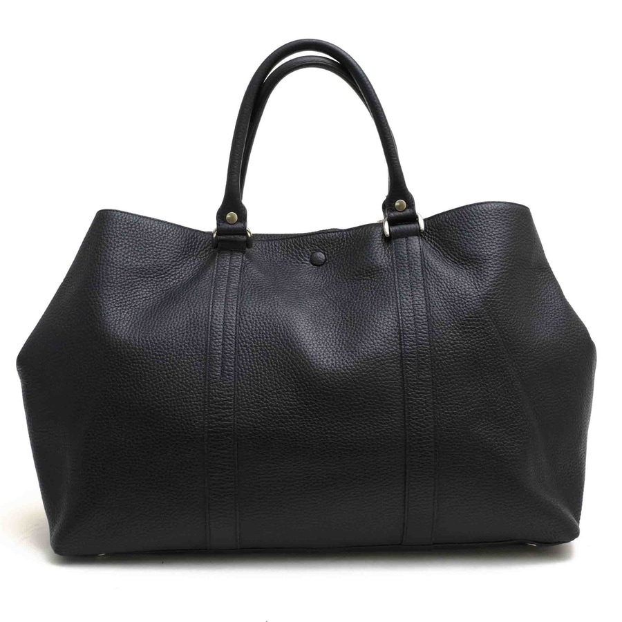 BARNEYS NEW YORK ビジネスバッグ ネイビー BARNEYS NEWYORK / バーニーズニューヨーク カウハイドレザー 牛革