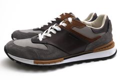 Berluti Run Track Low Top Sneakers / �٥��åƥ� �����ե쥶�� ���� ���졼 ���� �������åȥ��ˡ����� ���