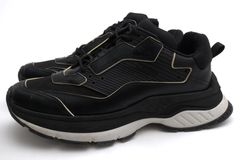 Berluti S4781-007 Gravity logo-print leather and rubber trainers ����ӥƥ� / �٥��åƥ� ���åɥ��ˡ����� �ʥ�����ĥ��� ���� �֥�å� �� �������åȥ��ˡ����� ���