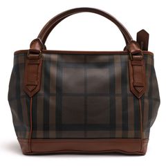 BURBERRY 3763886 / �С��Х꡼ �С��Х꡼�����å� PVC�����ƥåɥ����Х� ���ࡼ���쥶�� ���� ���ݤ� ��󥷥������Хå� �֥饦�� �� �ȡ��ȥХå� ��ǥ�����