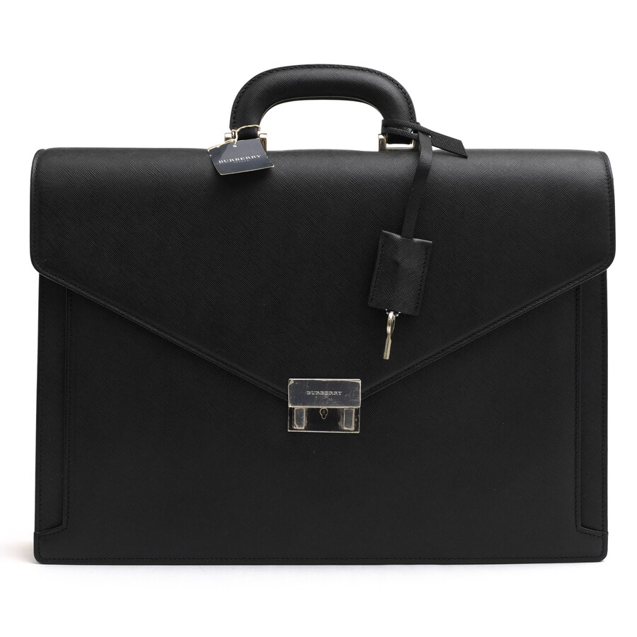 BURBERRY WB5042-09 / バーバリー A4サイズ収納可 サフィアーノ 牛革