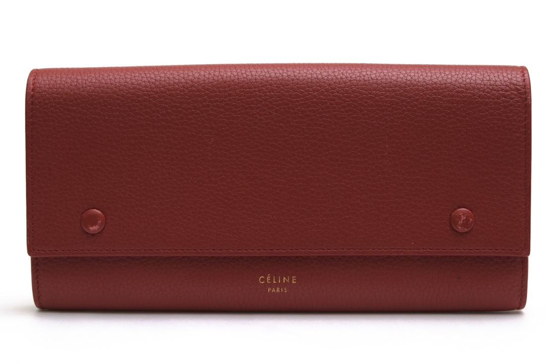 CELINE 101673AU8 Large Flap Multifunction in Drummed Calfskin